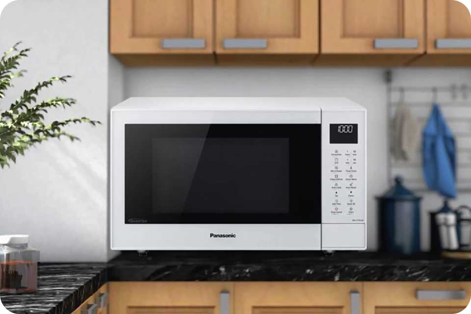 Panasonic 1000W Combination Microwave Oven 27L NN-CT55-White.