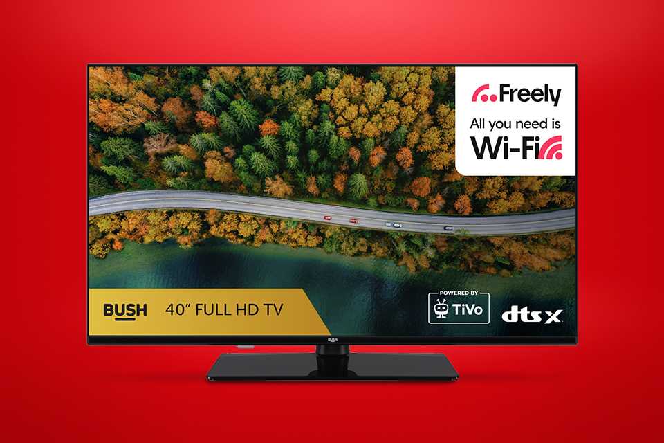 Shop our Bush TV black Friday offers with the Lowest ever price on the Bush 40"" Freely HD Tv at £129.