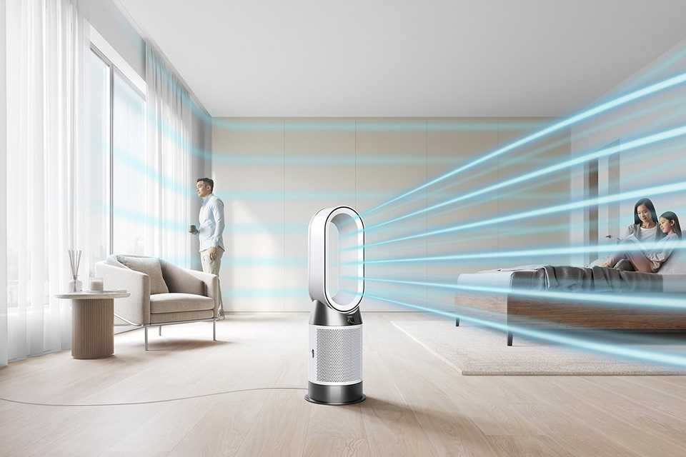Dyson Purifier Hot Plus Cool HP1 Purifying Fan Heater -White.