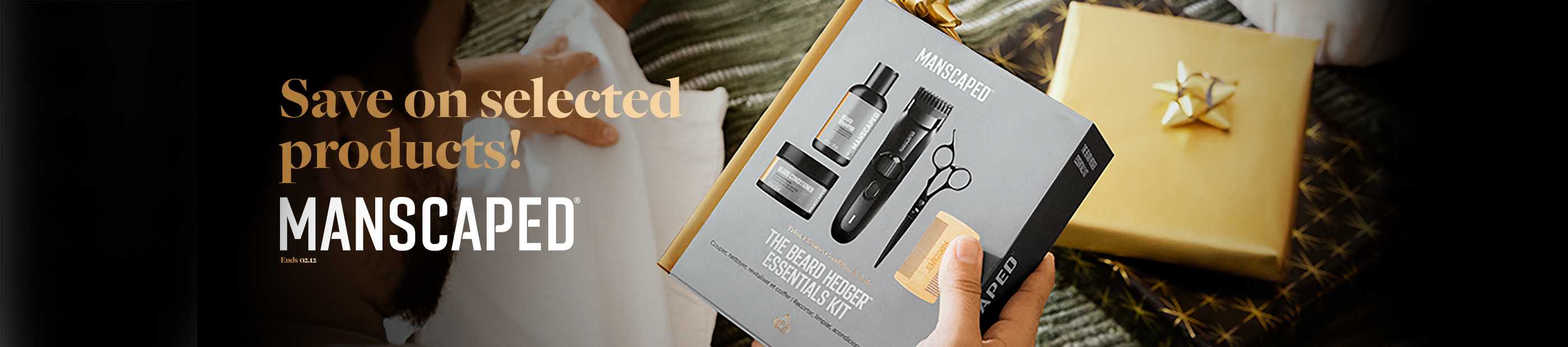 Manscaped. Save on selected products!