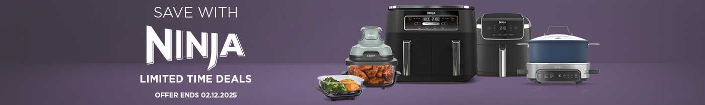 Ninja. Save with Ninja limited time deals. Offer ends 02.12.2025.