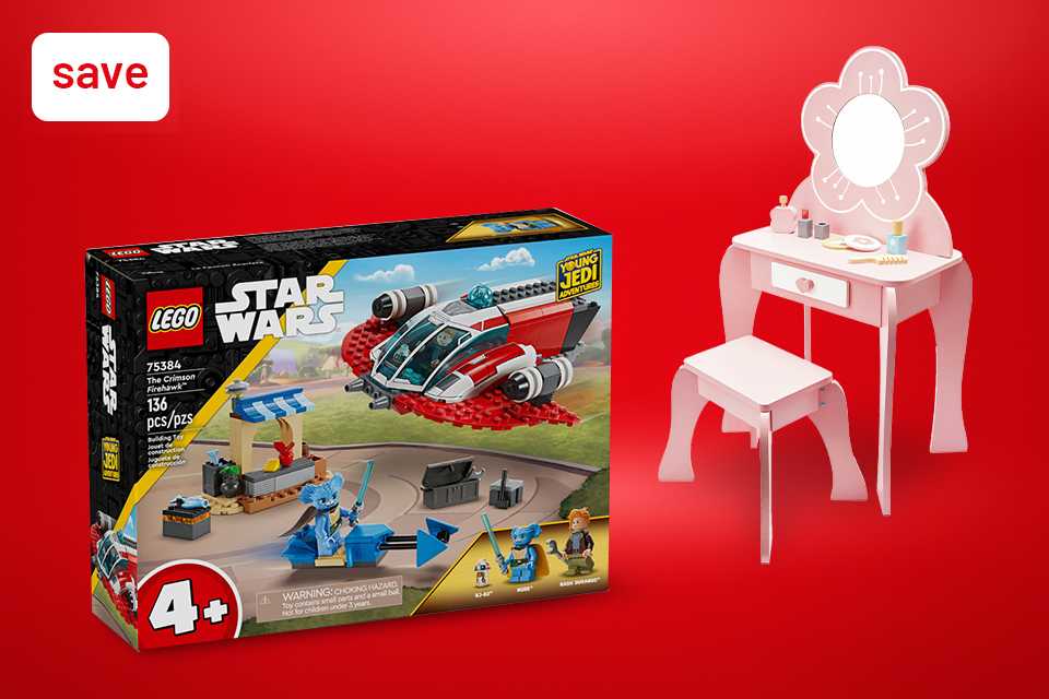 Save 50% on selected Toys using code TOYS50. Includes LEGO® sets, Chad Valley and more!