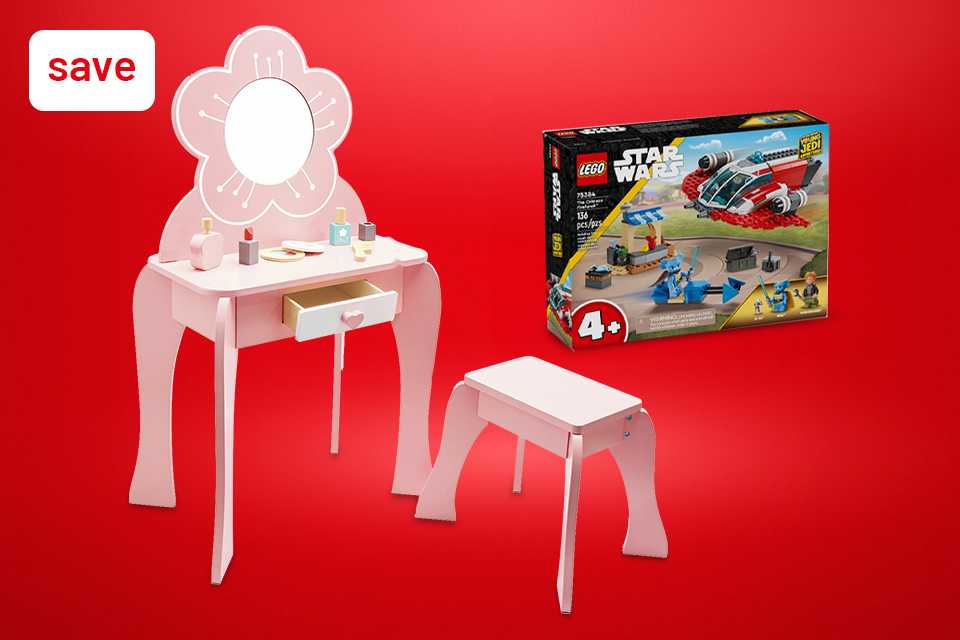 Save 50% on selected Toys using code TOYS50. Includes LEGO® sets, Chad Valley and more!