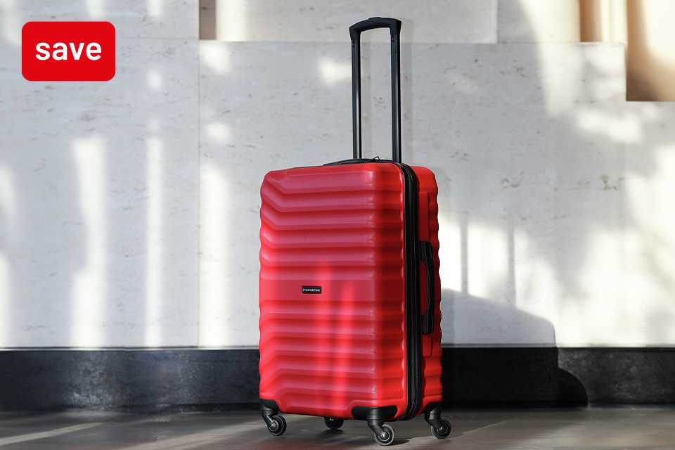 Save 30% on selected Luggage with code TRAVEL30. Includes backpack, suitcases and more.