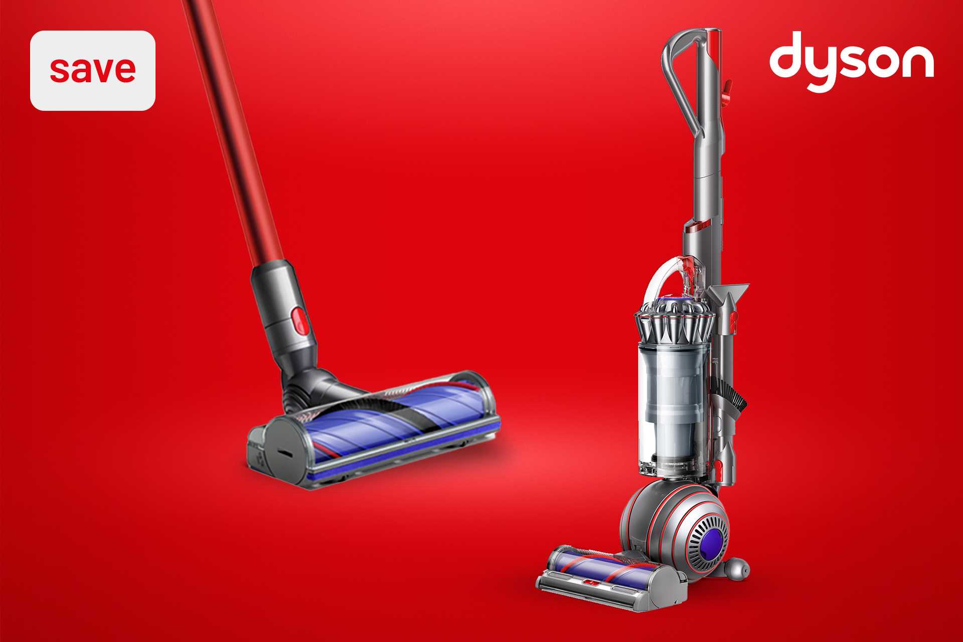 Save up to 20% on selected Dyson floorcare.