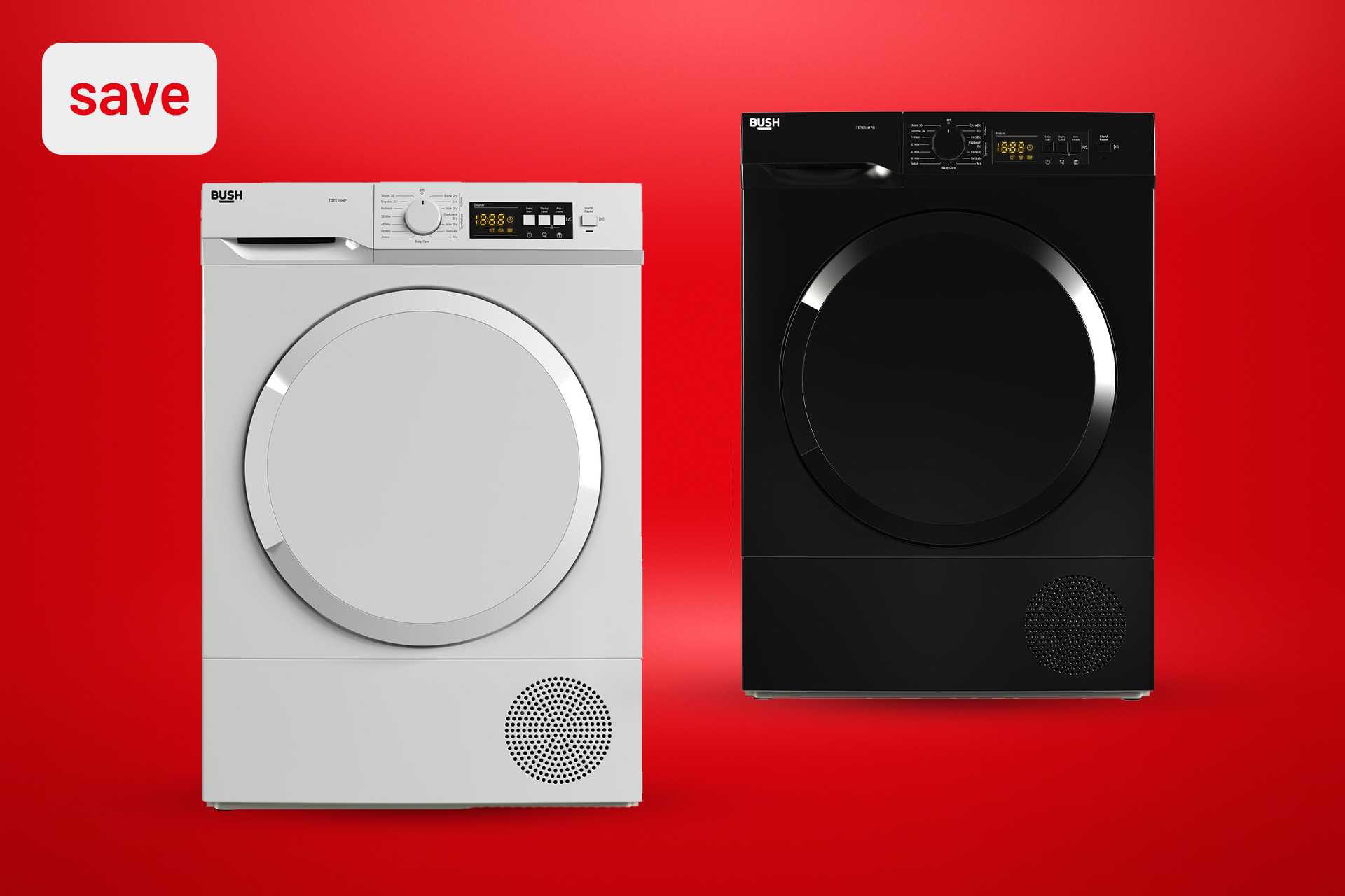 Shop our lowest prices ever on selected tumble dryers.