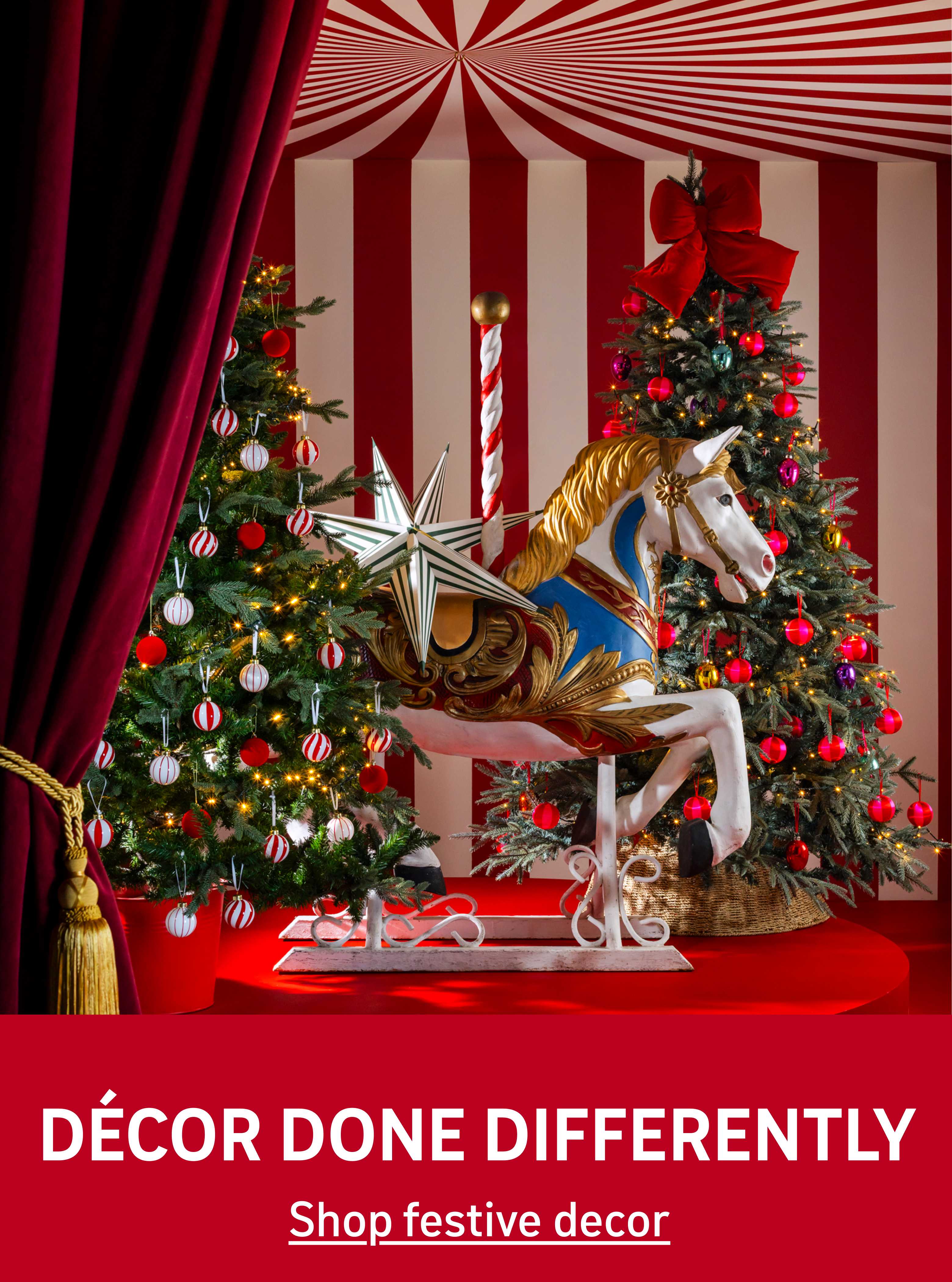 Decor Done Differently. Shop festive decor.