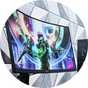 HUAWEI MateView GT 34 inch 165Hz gaming monitor on a gaming desk.