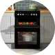 Beko KDC653K 60cm Double Oven Electric Cooker in black colour.