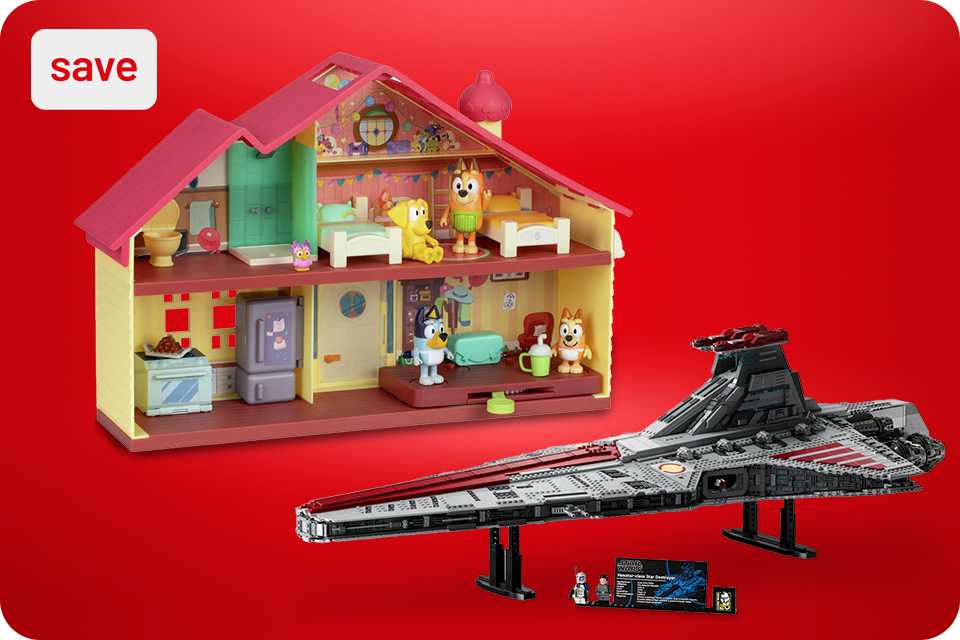 Save up to 50% on selected toys.