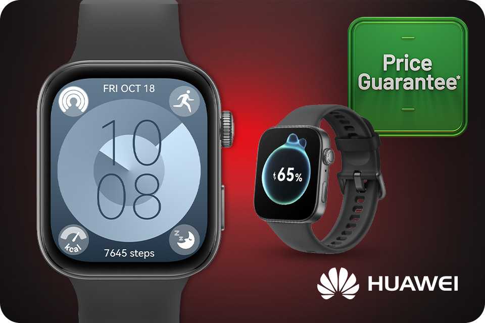 Price Guarantee. Lowest ever price on Huawei Fit 3.