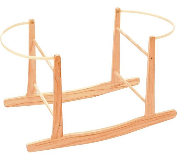 Buy Clair de Lune Moses Basket Rocking Stand Pine at Argos.co.uk