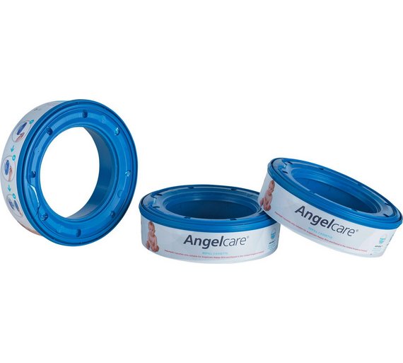 angelcare nappy refill cassettes 3 pack