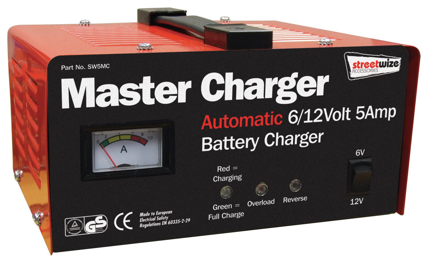 Buy Streetwize 5amp 12V Metal Case Battery Charger at Argos.co.uk