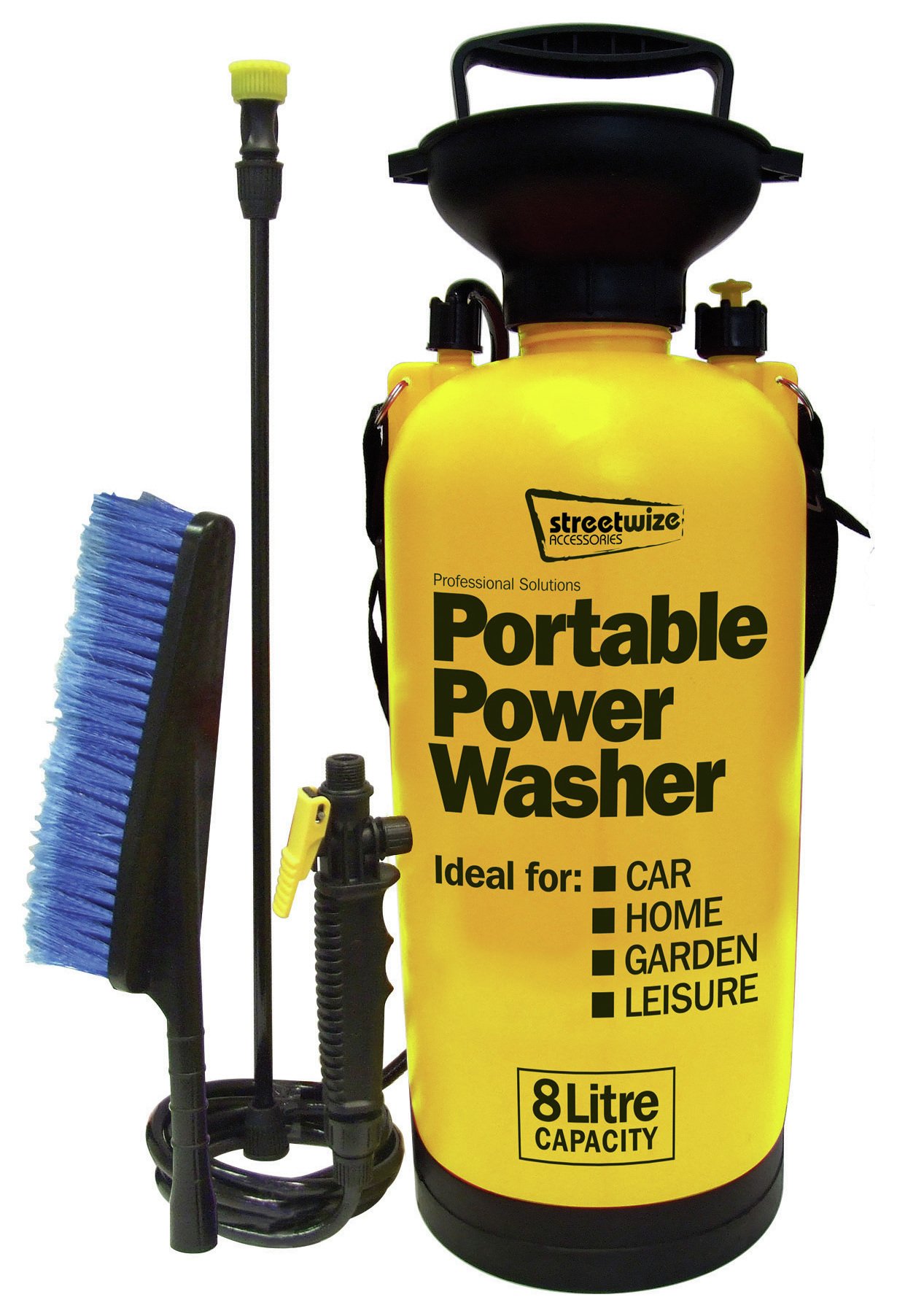 Streetwize 8 Litre Portable Power Wash. Review