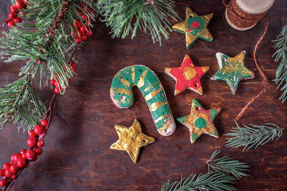 Salt dough decorations.