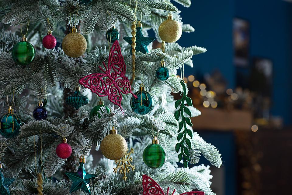 Festive decorations.