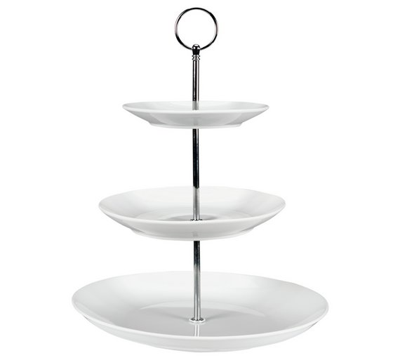 Buy Heart of House 3 Tier Porcelain Cake Stand at Argos.co.uk Your