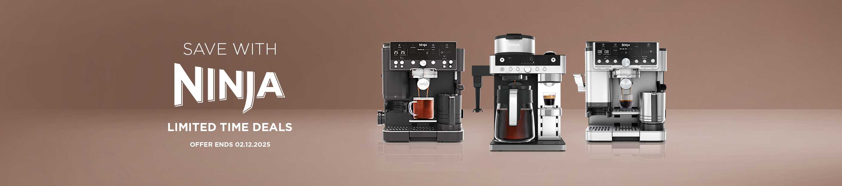 Ninja. Save with Ninja limited time deals. Offer ends 02.12.2025.