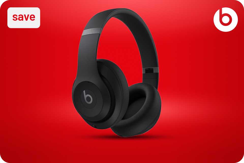 Turn up the energy with Beats. Only £99 for the Beats Studio Pro Wireless in black.