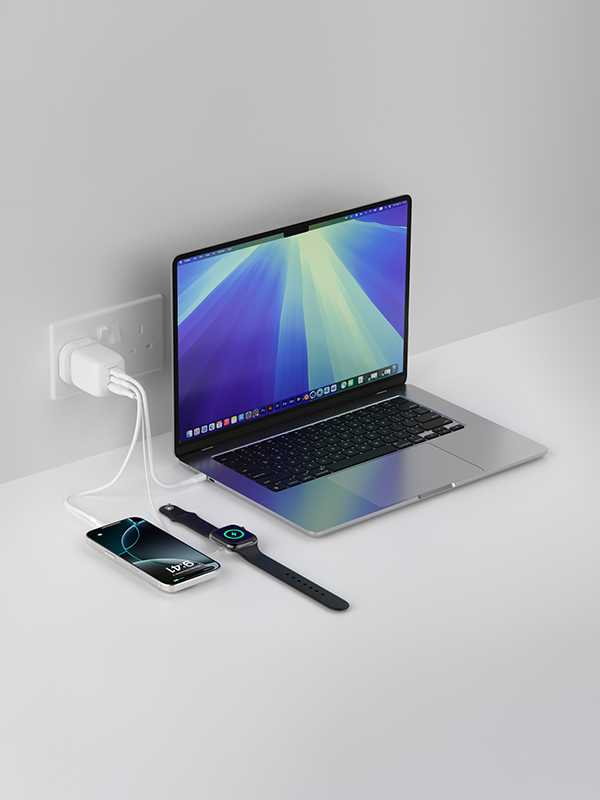 Belkin phone & laptop charger. Triple port 70W at only £19.99.