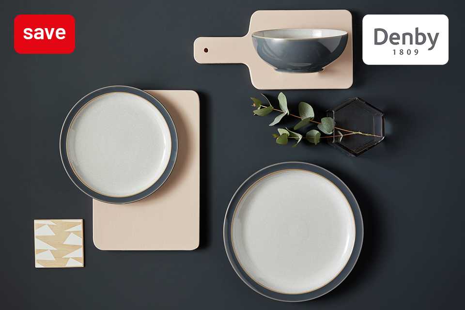 Save 20% on selected Denby lines. Use code DENBY20.