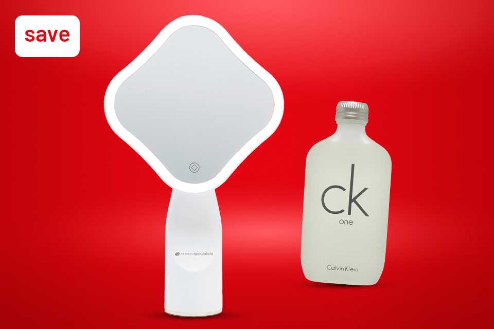 Save up to 50% across selected beauty and fragrance.