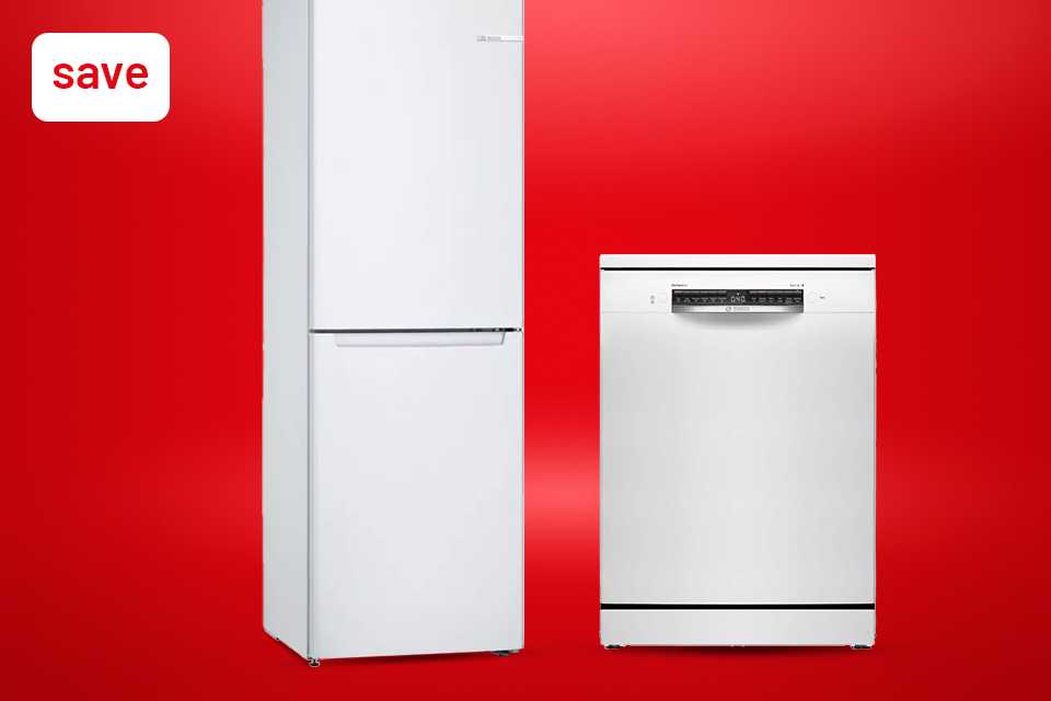 Save up to 25% on selected large kitchen appliances.