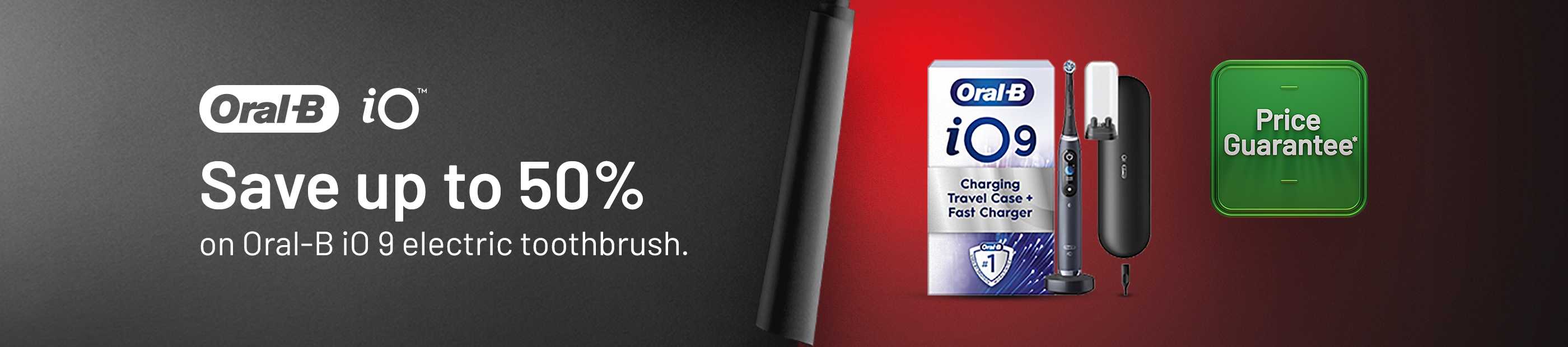Oral-B iO. Save up to 50% on Oral-B iO 9 electric toothbrush.