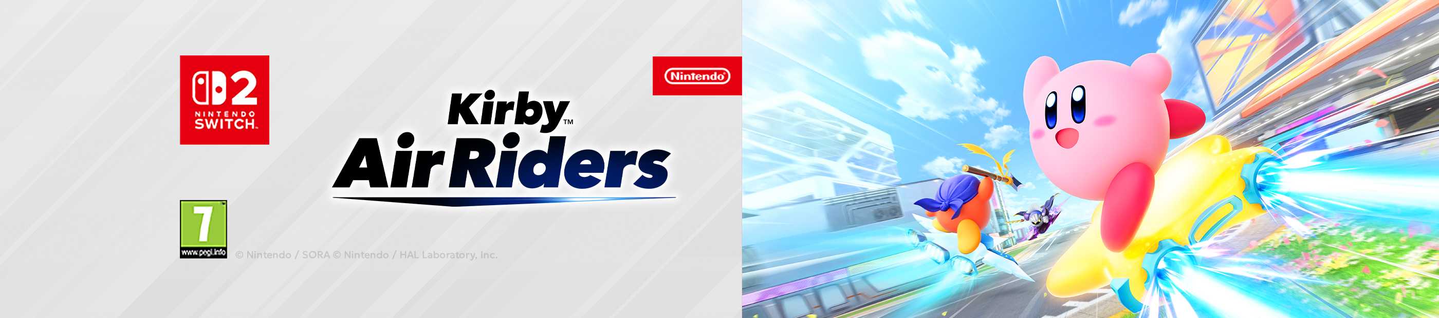 Nintendo switch. Kirby air riders.