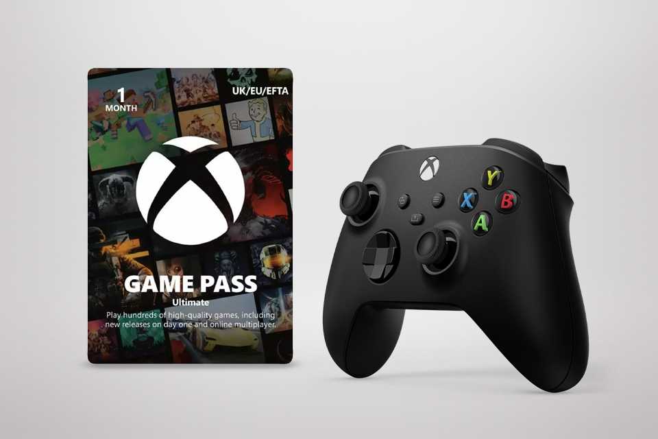 Buy a Meta Quest VR headset. And save £10 on selected xbox controllers, plus add 1 month Gamepass for just £5.99.