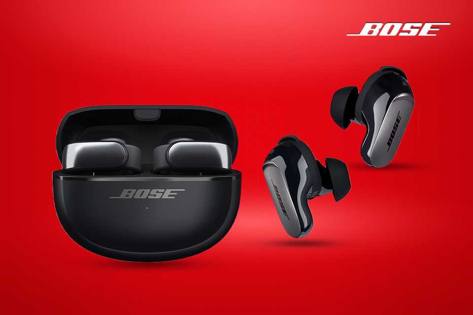 Save up to £70 on selected Bose headphones and earbuds.