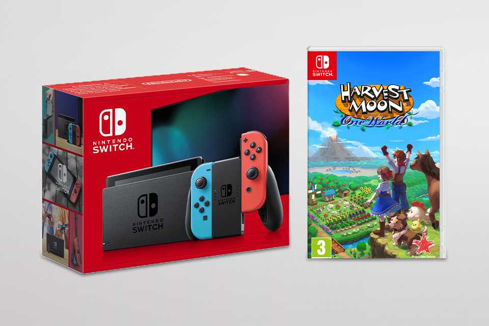 Buy selected Nintendo Switch consoles and get a free game.