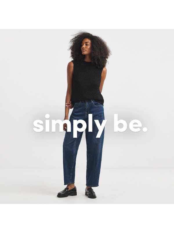 Simply Be denim. Discover the versatile Simply Be denim collection designed for all body types.