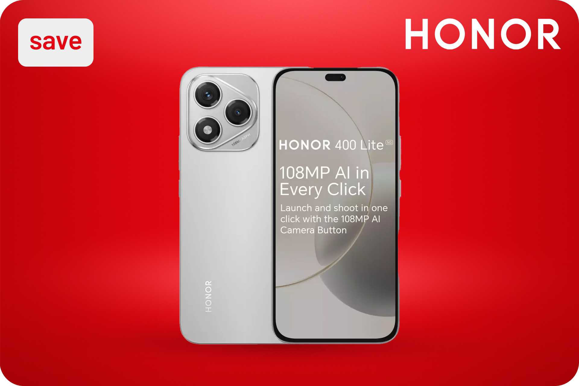 Save 10% on the SIM Free Honor 400 Lite.