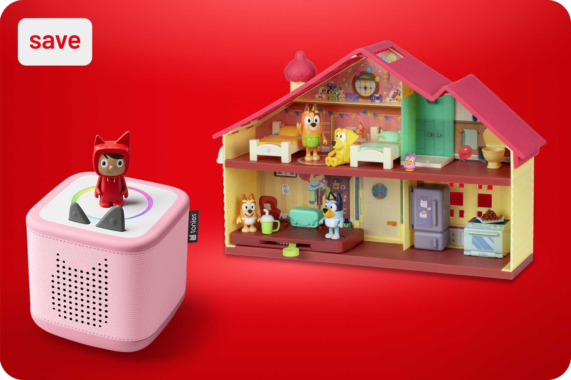 Save up to 50% on selected toys.