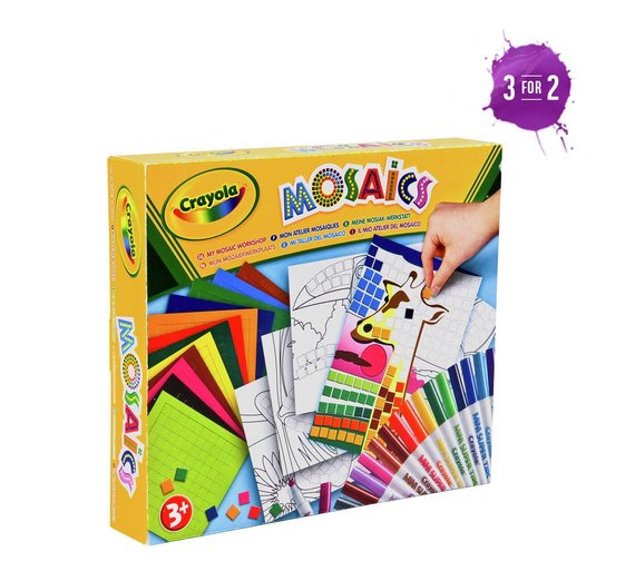 Buy Crayola Mosaic Madness Art Set at Argos.co.uk Your Online Shop