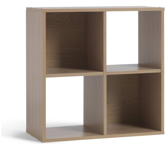 Buy HOME Squares 4 Cube Unit Oak Effect at Argos.co.uk Your Online
