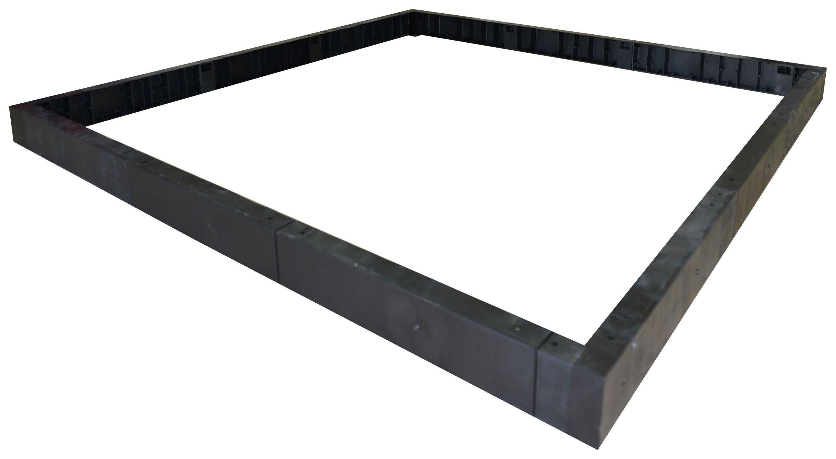 Palram Rion Black Greenhouse Base - 8 x 8ft. Review