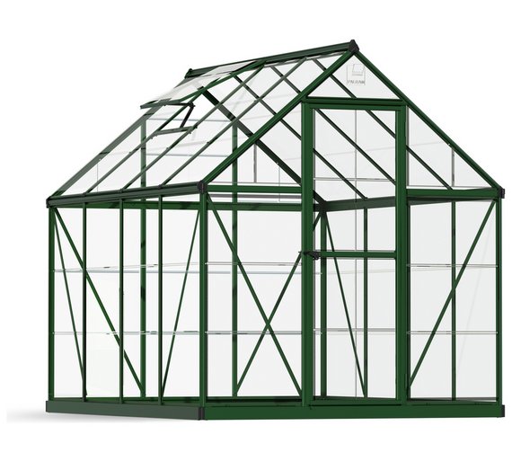 Buy Palram Harmony Green Greenhouse 6 x 8ft at Argos.co.uk Your