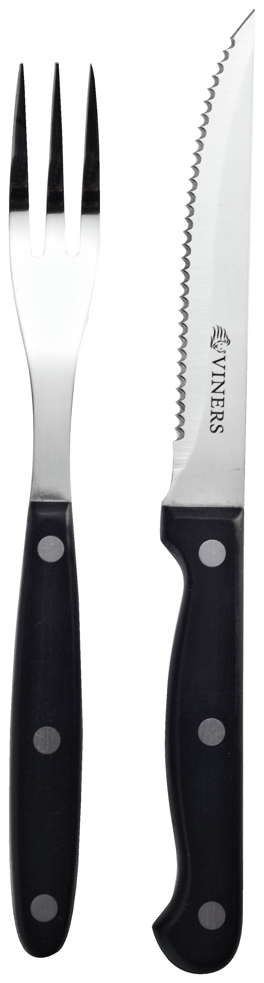 EAN 5012118183198 product image for Viners Steak Knife and Fork 12 Piece Cutlery Set | upcitemdb.com