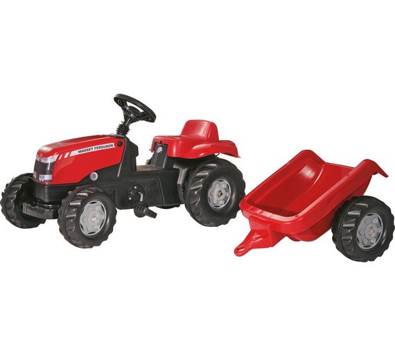Buy Rolly Toys Massey Ferguson Tractor and Trailer at Argos.co.uk