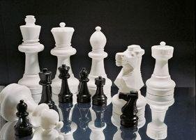 Small Garden Chess Pieces. review