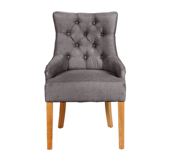 Buy Heart of House Pair of Charcoal Cherwell Dining Chairs at Argos.co