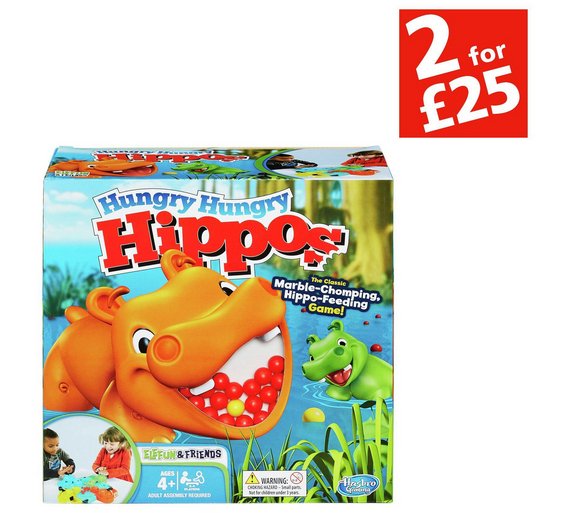 Buy Elefun And Friends Hungry Hungry Hippos Board Game From Hasbro At Uk Your Online 6194