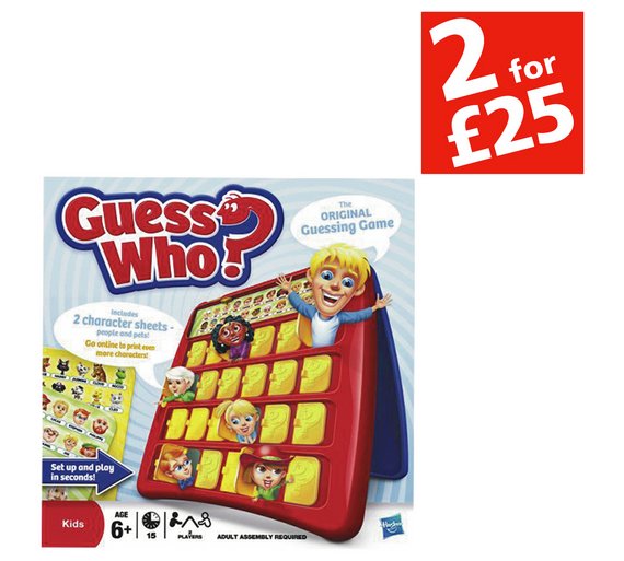 Buy Guess Who? Board Game from Hasbro Gaming at Argos.co.uk Your