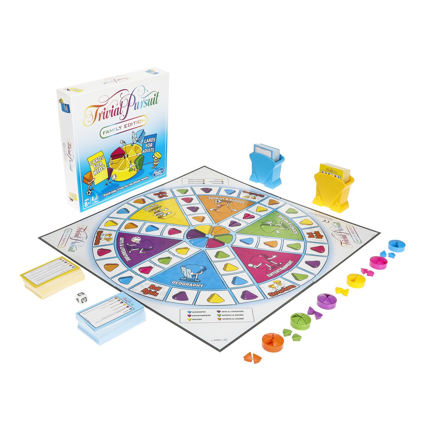 Buy Trivial Pursuit Family Edition Board Game from Hasbro Gaming at
