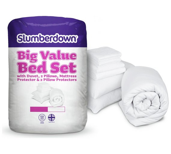 Buy Slumberdown 13.5 Tog Bed in a Bag Set Kingsize at Argos.co.uk