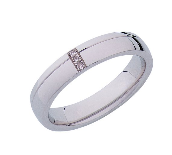 Buy Sterling Silver Diamond Set Wedding Ring at Argos.co.uk Your Online Shop for Men's wedding