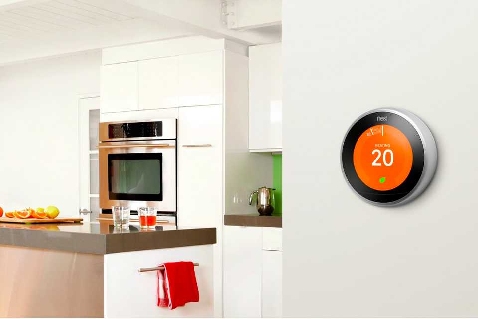 Google Nest learning 3rd generation thermostat.